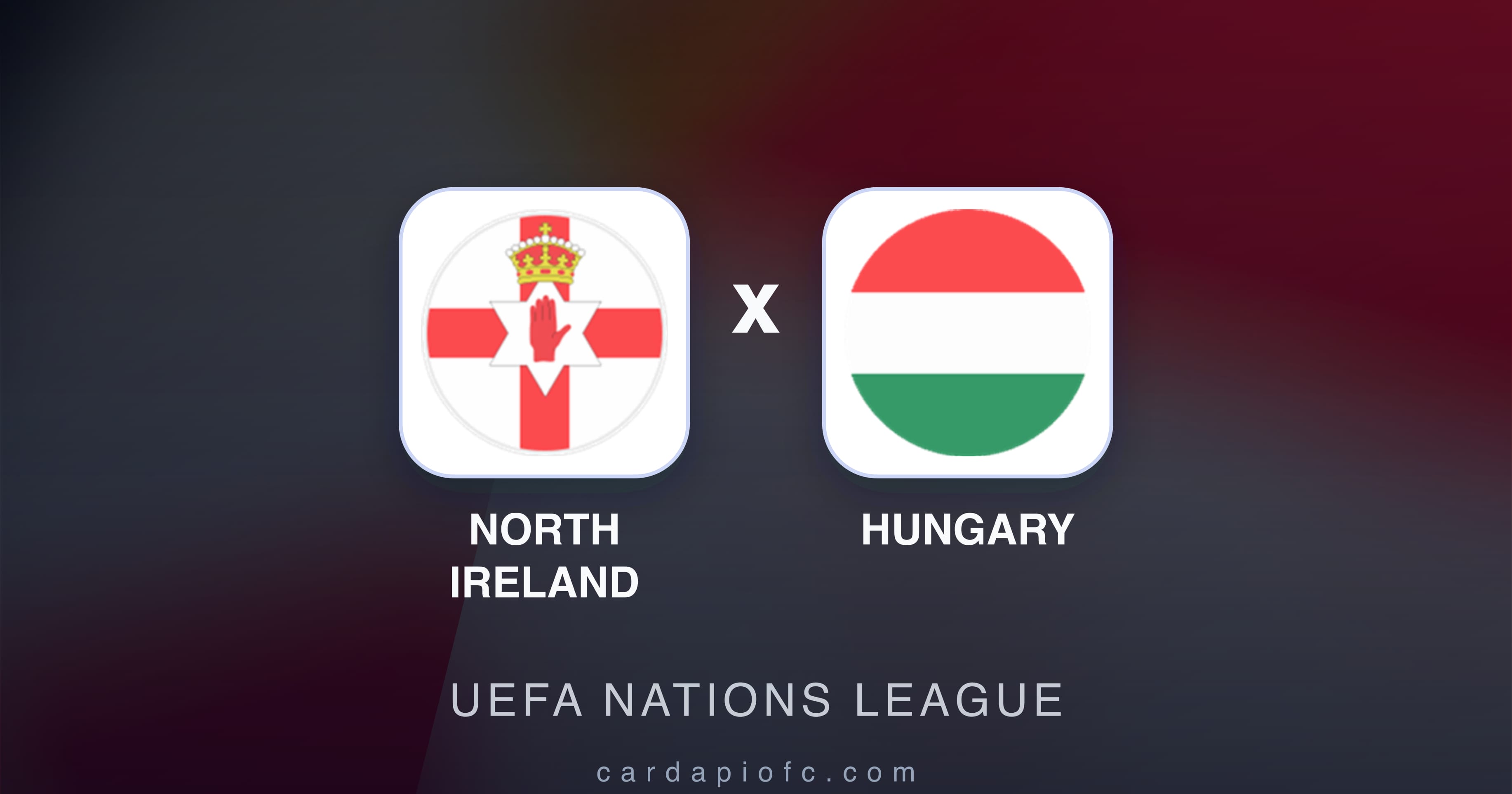 Prévia da transmissão de North Ireland x Hungary (UEFA Nations League)