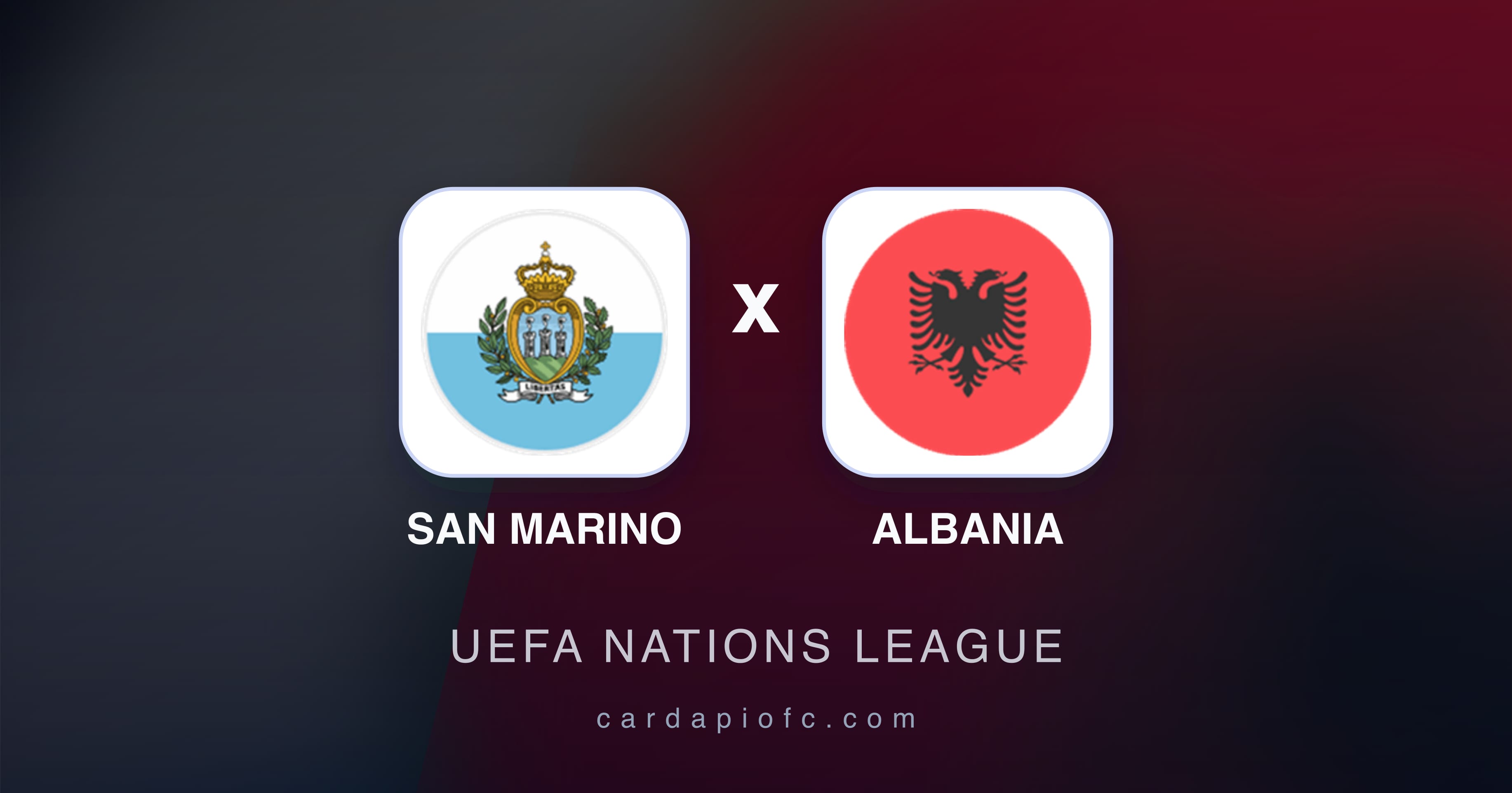 Prévia da transmissão de San Marino x Albania (UEFA Nations League)