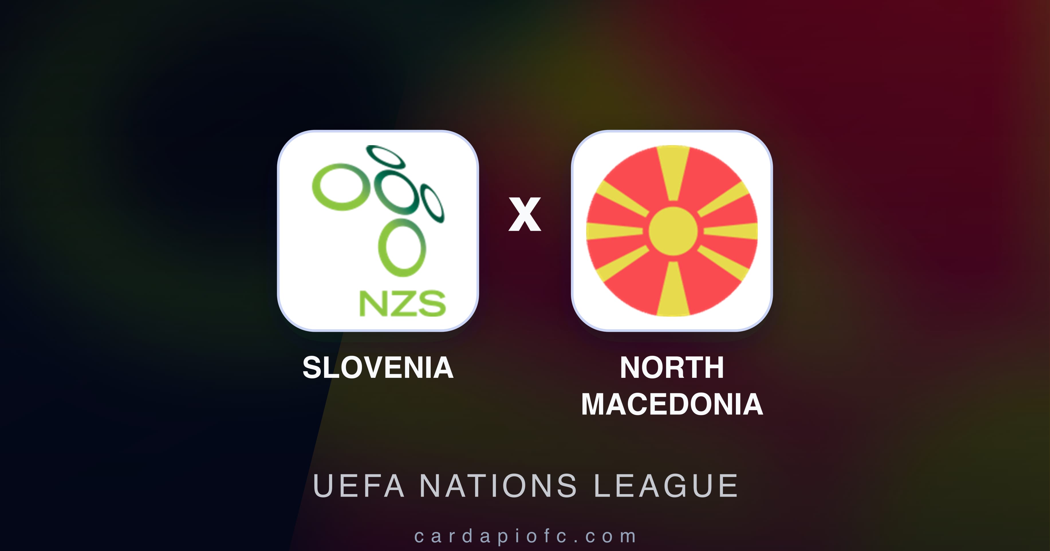 Prévia da transmissão de Slovenia x North Macedonia (UEFA Nations League)