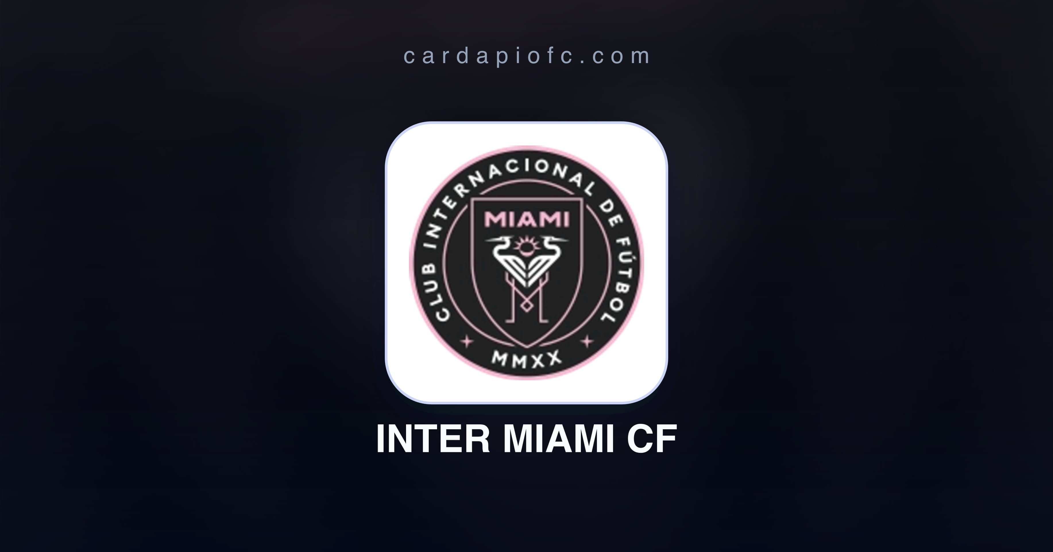 Inter Miami CF | CardápioFC - Watch football matches on TV in Brazil